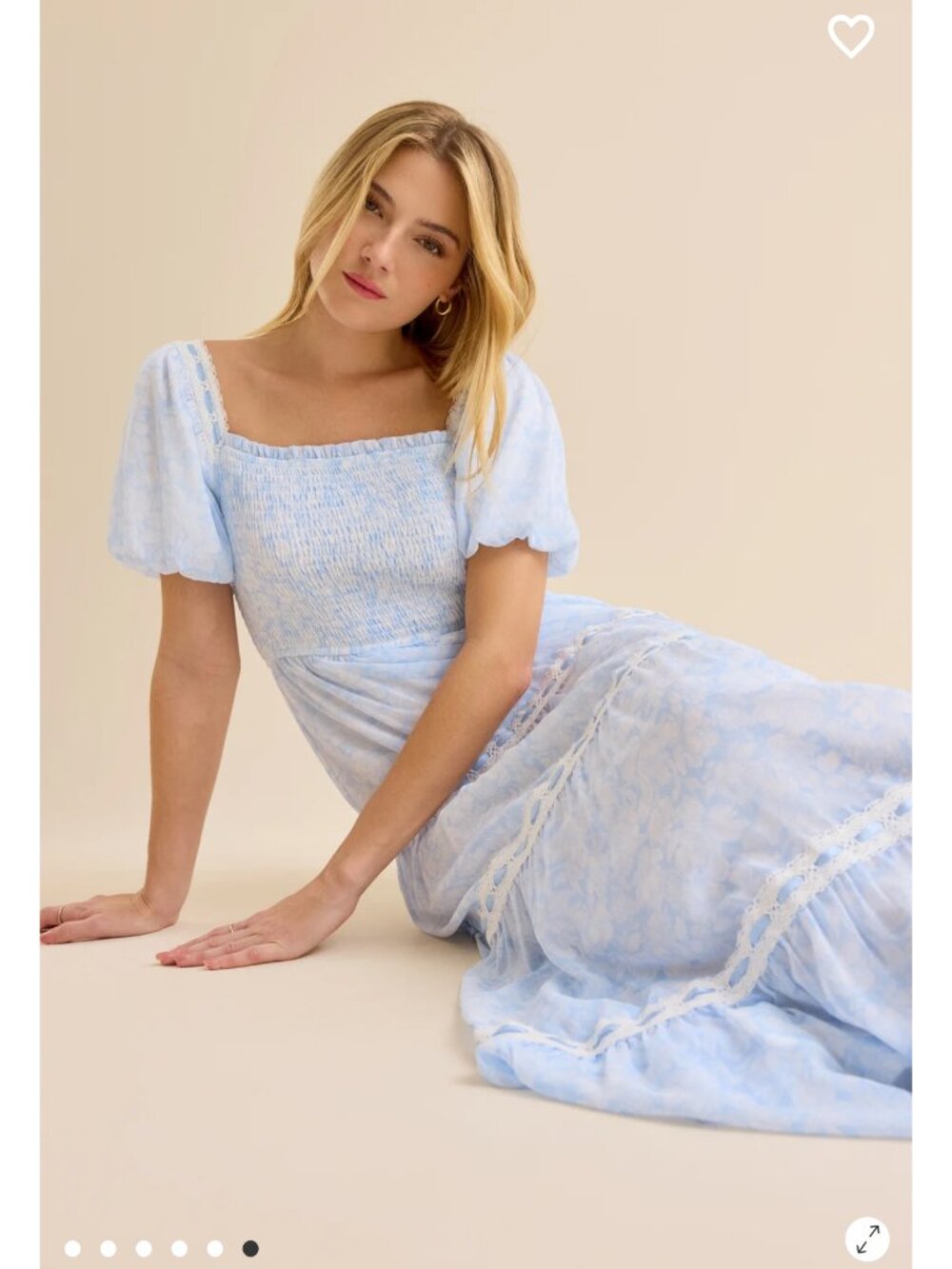 Altar'd State Dress, Mandie Floral Maxi Dress NWT - Picture 6 of 6